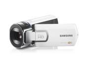 SAMSUNG QF30 high definition camcorder - white