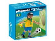 PLAYMOBIL Sports and Action Football Brazil team player 4799