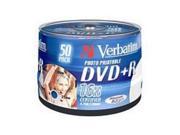 VERBATIM Spindle of 50 x DVD R 4.7 GB 16x printable surface
