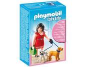PLAYMOBIL City Life Woman with puppies 5490