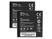 Battery for Huawei HB5N1H 2 Pack Mobile Phone Battery