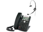Polycom SoundPoint IP 335 2200 12375 025 w Corded Headset SoundPoint IP 335 2 Line IP Phone POE