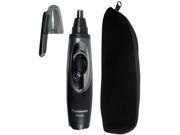 Panasonic ER430K Vacuum Ear And Nose Hair Trimmer W Curved Stainless Steel Blades And Protective Cap