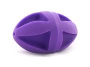 Soft Flex Football 5 Inch Purple Interactive Toy Punture Resistant Washable New