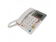 First Alert JENSFA3275W Big Button Corded Telephone with Emergency Key