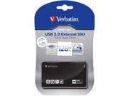 Verbatim VER47622B Store n Go 128 GB USB 3.0 External Solid State Drive