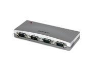 StarTech Q16086S StarTech ICUSB2324 4 Port USB to RS232 Serial DB9 Adapter Hub