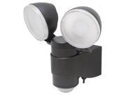 MAXSA Innovations MXI43218B MAXSA Innovations 43218 Black Battery Powered Dual Head LED Security Light