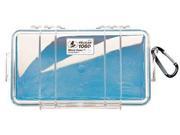 Pelican Products PLO1060026100B Pelican 1060 Micro Dry Case with Clear Lid Blue