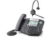 Polycom 2200 12560 001 w Corded Headset VoIP Corded Phone with Included Headset