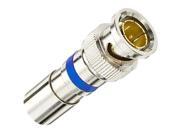 Ideal 89-048 Rg-6 Bnc Compression Connectors, 15 Pk