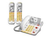 Uniden D3098 2 R DECT 6.0 Amplified Corded Cordless Phone w 1 Extra Handset