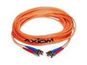 Axiom LCSCMD6O 9M AX Ax Network Cable Sc Multi Mode M To Lc Multi Mode M 30 Ft Fiber Optic 62.5 125 Micron Om1 Riser Orange