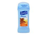 24 Hour Protection Tropical Paradise Invisible Solid Anti Perspirant Deodorant by Suave for Unisex 2.6 oz Deodorant Stick
