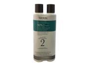 System 2 Cleanser Scalp Therapy Conditioner Duo 10.1 oz Cleanser Conditioner