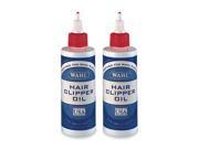 Wahl 3310 2 Pack Clipper Trimmer Oil 4oz. Squeeze Bottle
