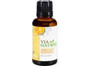 Via Nature Essential Oil Blend - Immunity Support - 1 Fl Oz Essential Oils