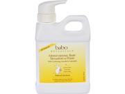 Babo Botanicals Baby Shampoo and Wash Moisturizing Oatmilk 16 oz Baby Bath and Shampoo