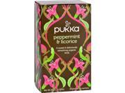 Peppermint Licorice Tea 20 Sachets by Pukka Herbs