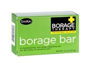 Shikai Products Cleansing Bar Non Soap Borage 4.5 oz Bar Soap