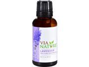 Via Nature Essential Oil - 100 Percent Pure - Lavender - Single - 1 Fl Oz Essential Oils