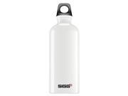 Sigg Water Bottle Traveller White Case of 6 .6 Liter Water Bottles
