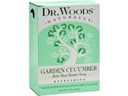 Dr. Woods Bar Soap Garden Cucumber 5.25 oz Bar Soap