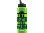 Sigg Water Bottle Cuipo Be The Solution Not The Cause 1 Liter Case of 6 Water Bottles