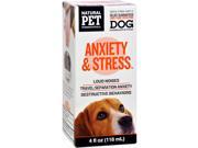 King Bio Homeopathic Natural Pet Dog Anxiety and Stress 4 oz Pet Supplements