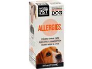 King Bio Homeopathic Natural Pet Dog Allergies 5 oz Pet Supplements