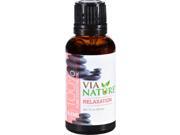Via Nature Essential Oil Blend - Relaxation - 1 Fl Oz Essential Oils