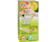 Green n Pack Disposable Diaper Bags Scented 200 Pack Nursery Cleaning