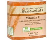 Clearly Natural 1170497 Bar Soap Vitamin E 3 Pk .75 oz