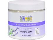 Aura Cacia Aromatherapy Mineral Bath Lavender Harvest 16 oz Aromatherapy