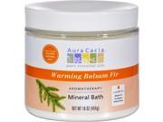 Aura Cacia Aromatherapy Mineral Bath Warming Balsam Fir 16 oz Aromatherapy