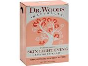 Dr. Woods Bar Soap Skin Lightening English Rose 5.25 oz Bar Soap