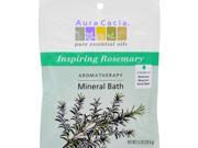 Mineral Bath Inspiration Rosemary Aura Cacia 2.5 oz Bath Salt