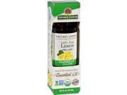 Natures Answer Essential Oil Organic Lemon .5 oz Essential Oils