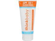 Thinkbaby Sunscreen Safe Baby SPF 50 Plus 6 oz Baby Skin and Sun