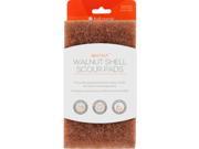Full Circle Home Scour Pads Neat Nut Walnut Shell 3 ct Case of 6 Scrubbers and Sponges
