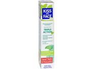 Kiss My Face Toothpaste Triple Action Fluoride Free Gel 4.5 oz Oral Hygiene