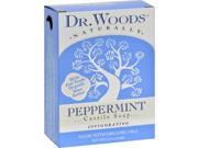 Dr. Woods Castile Bar Soap Peppermint 5.25 oz Bar Soap