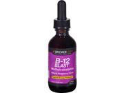 Bricker Labs B 12 Blast Methylcobalamin Natural Raspberry 2 oz Vitamin B