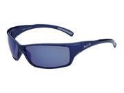 Bolle Slice Shiny Blue Matte Blue with Polarized Offshore Blue oleo AR Lens Bolle Slice Sunglasses