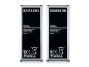 New Replacment Battery for Samsung Galaxy Note 4 AT T 2 Pack