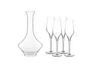 UPC 657379298479 product image for Luigi Bormioli Supremo Decanter 0.75 L with 4 Champagne Glasses Decanter with Ch | upcitemdb.com
