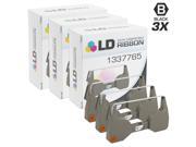 LD © Compatible IBM 1337765 Set of 3 White Lift Off Tape Cartridges