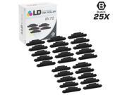 LD © Compatible Porelon IR 72 Set of 25 Black Ink Roller Cartridges