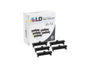 LD © Compatible Porelon IR 74 Set of 5 Black Ink Roller Cartridges