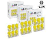 LD © Compatible Brother 3015 Set of 18 Lift Off Tape Cartridges